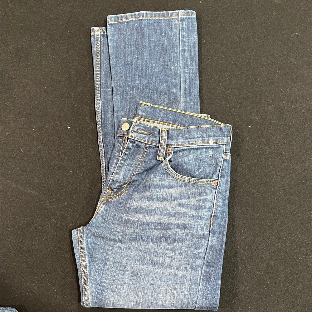Levi's Deep Indigo Denim Jeans